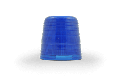 BERG Flashing light cover blue