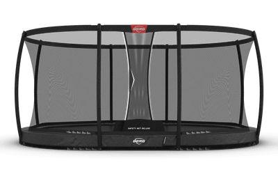 BERG Grand Champion InGround 470 Grey + Safety Net Deluxe
