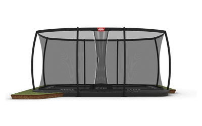 BERG Ultim Elite FlatGround 500 Black + Safety Net DLX XL