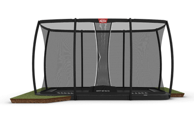 BERG Ultim Champion FlatGround 410 Grey + Safety Net DLX XL