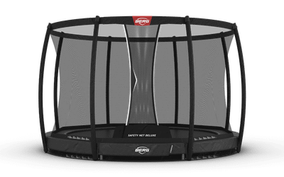 BERG Champion InGround 330 Grey + Safety Net Deluxe