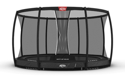 BERG Champion InGround 380 Grey + Safety Net Deluxe
