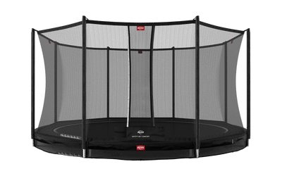 BERG Favorit InGround 380 Black + Safety Net Comfort