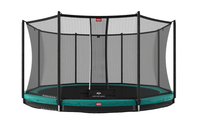 BERG Favorit InGround 380 Green + Safety Net Comfort