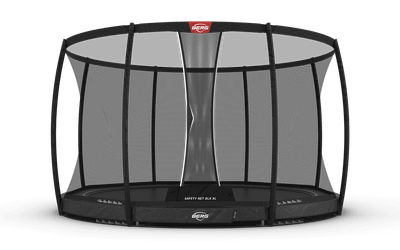 BERG Elite InGround 430 Grey + Safety Net DLX XL