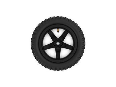 Wheel black 12.5x2.25-8 all terrain, traction