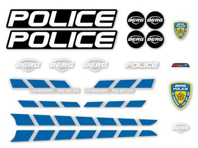 Buzzy - Sticker set Police