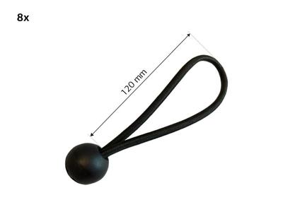 Elastiek + Bal (120 mm) (8x)