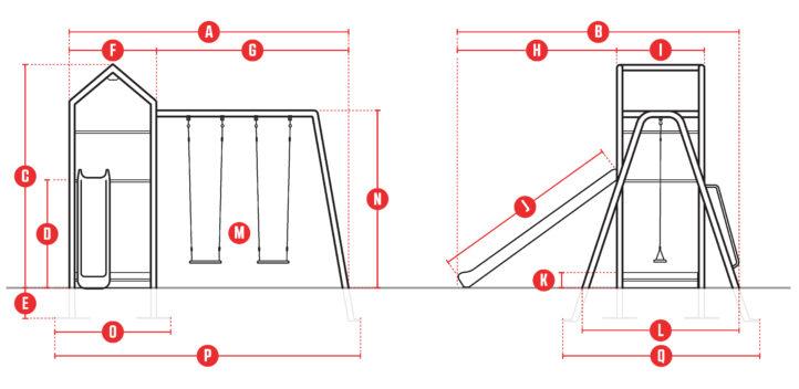 BERG Play Tower Swing Geometry image