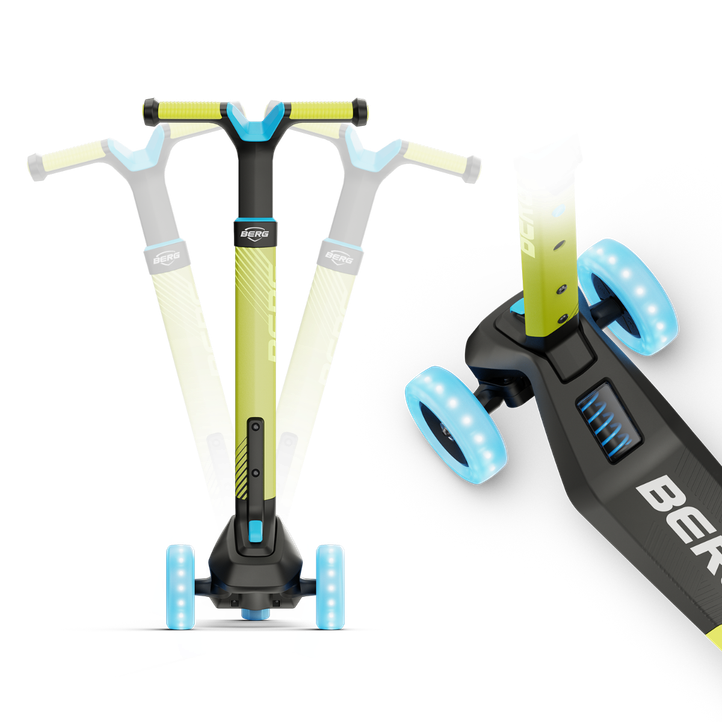 BERG Nexo Foldable Lights Lime