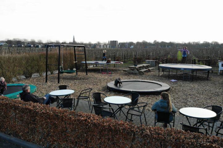 Afb 3 Drone Foto Trampoline weide 2