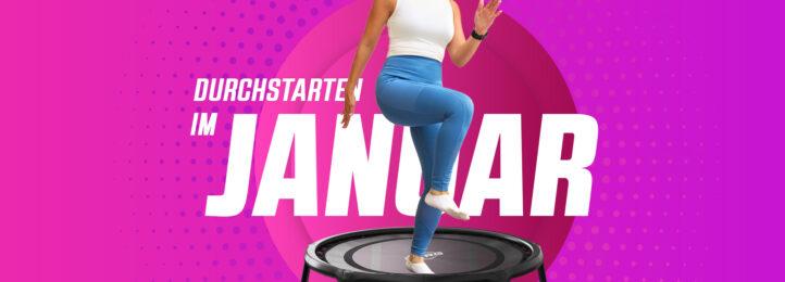 BERG Fitness trampoline january campagne DE