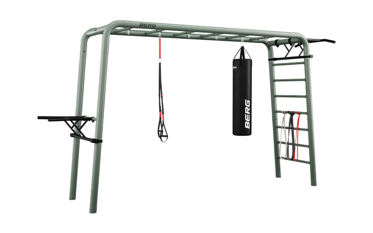 BERG PlayBase Large Green + Sports set