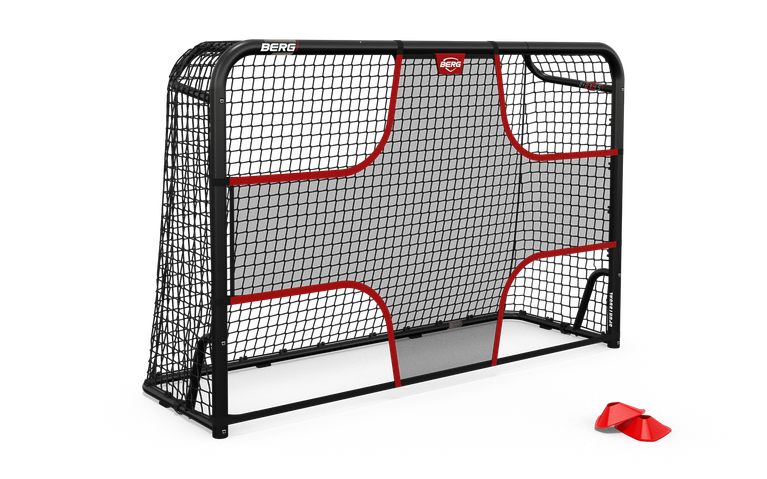 BERG SportsGoal S + Fussball Torwand-Netz