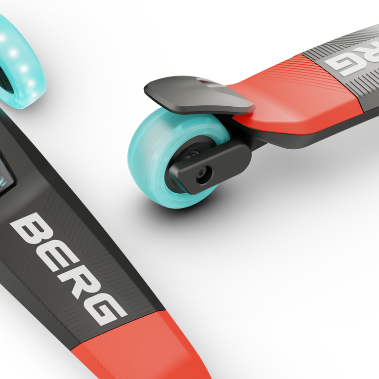 BERG Nexo Foldable Lights Red