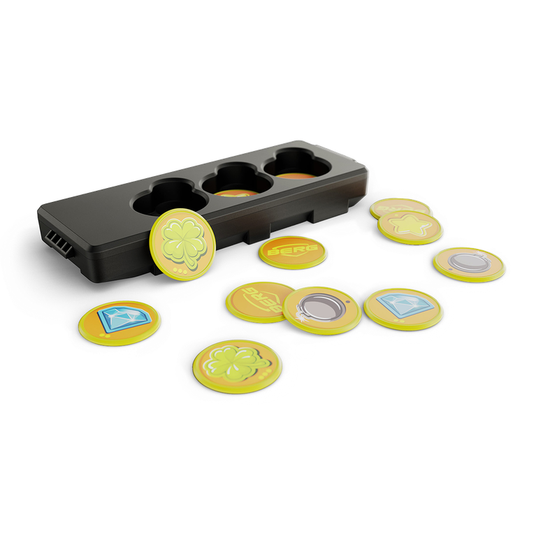 BERG Nexo Foldable Lights Magnet-deck Lime