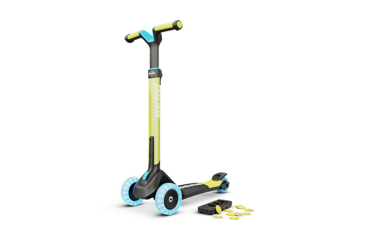 BERG Nexo Foldable Lights Magnet-deck Lime