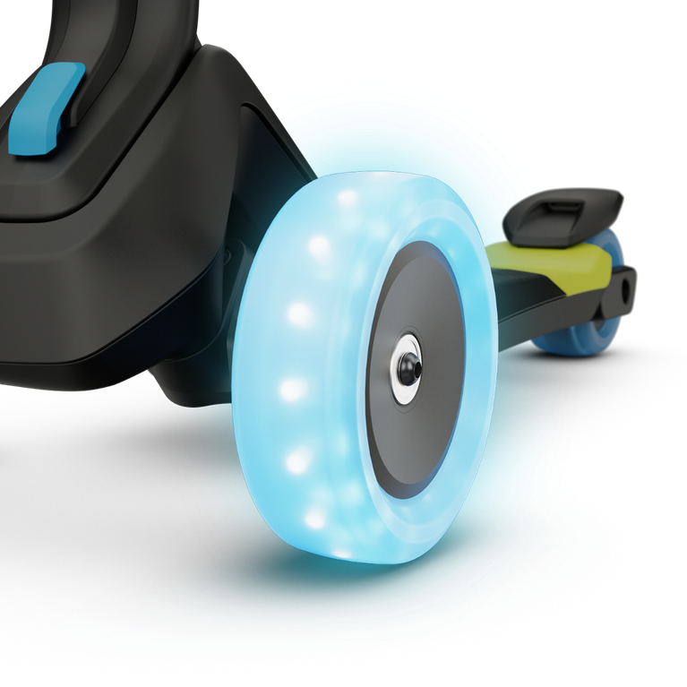 BERG Nexo Foldable Lights Magnet-deck Lime