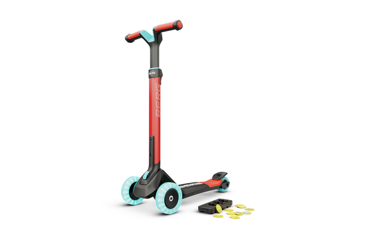 BERG Nexo Foldable Lights Magnet-deck Red