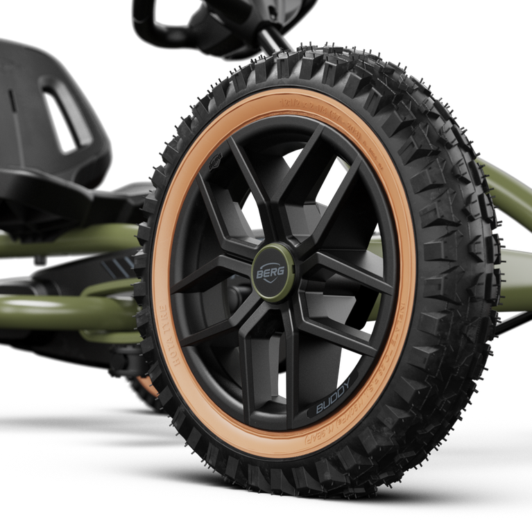 BERG Buddy Trail Green + Handbrake