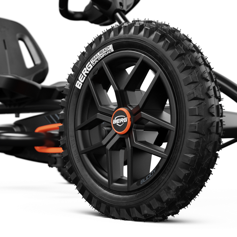 BERG Buddy Cross Black + Handbrake