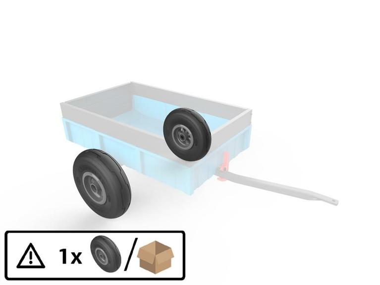Wiel Antraciet 4.00-6 radiall