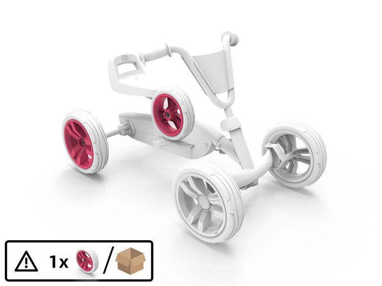 Rad 9x2 - Pink/Weiß Hinten