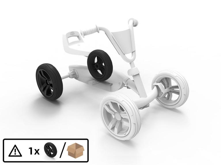 Wheel 9x2 - Black/Black Rear