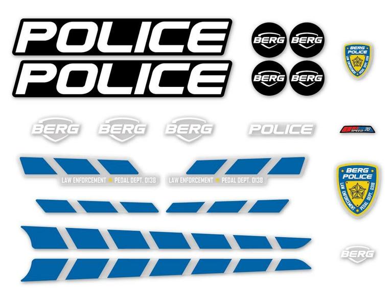 Buzzy - Stickerset Police