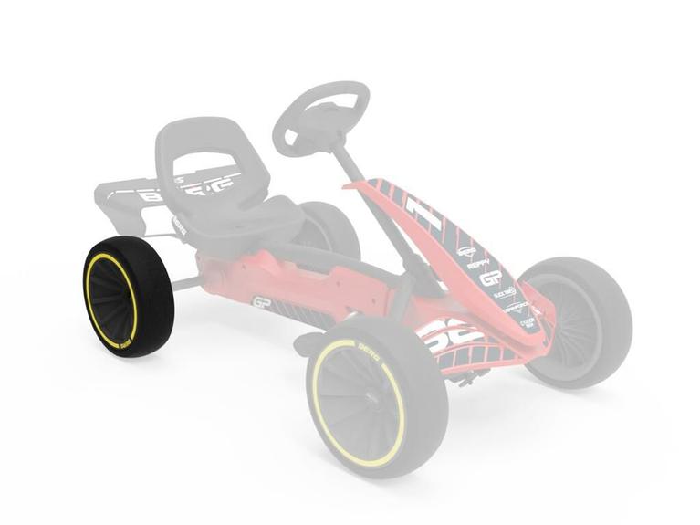 Wheel grey-black 10x3 rear