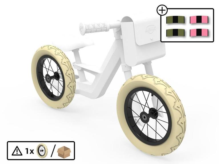 Wheel 12'' Retro - Black/Beige