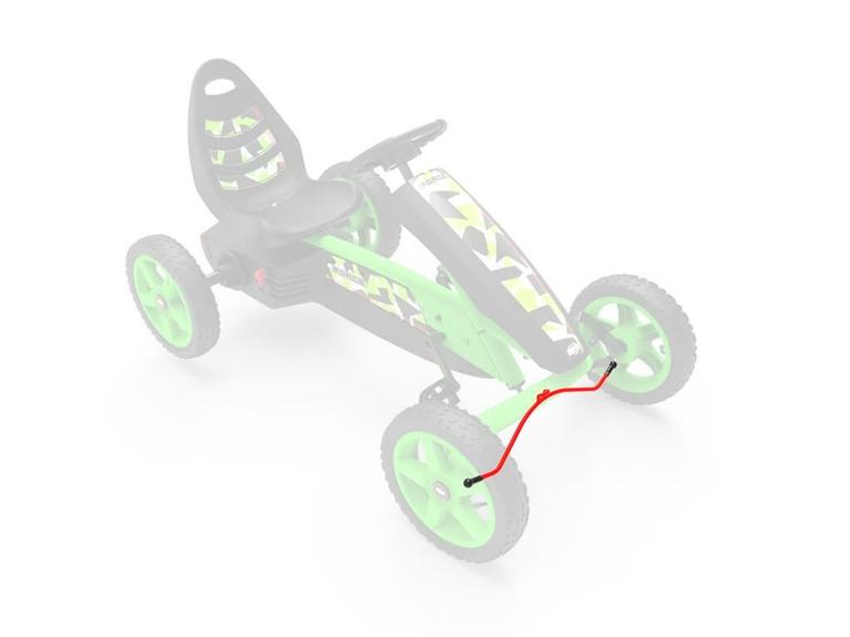 Rally - Lenkstreifen rot