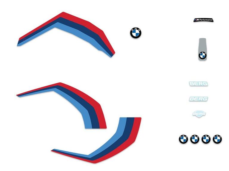 Buddy 2.0 - Aufkleber-Set BMW