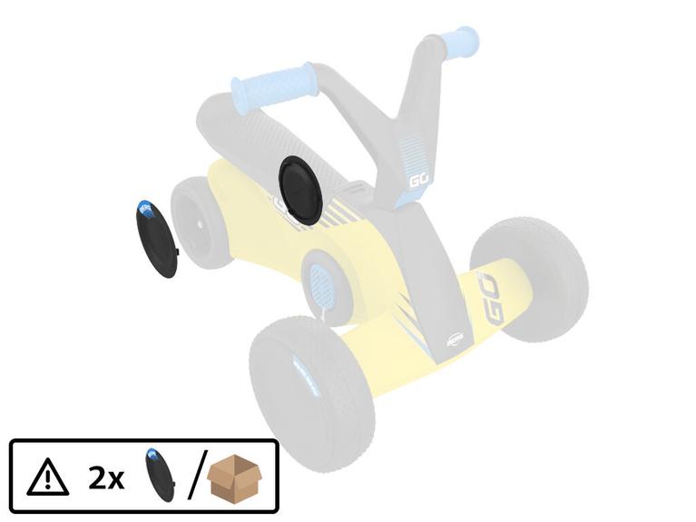 BERG GO² SparX Yellow - Enjoliveur Roue Arrière (2x)