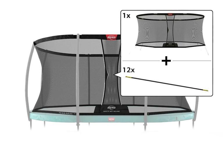 Grand Safety Net Deluxe - Los Net 470 + Hoepelset