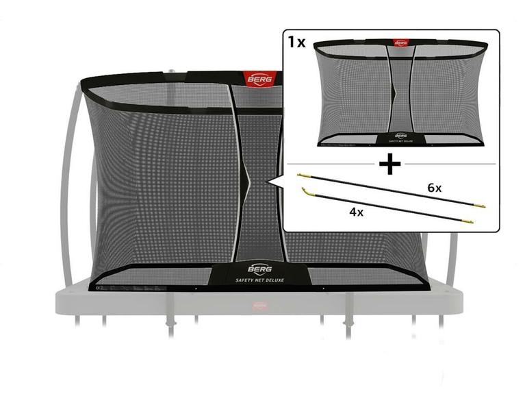 Ultim Safety Net Deluxe - Netting 330 + Tent Tubes