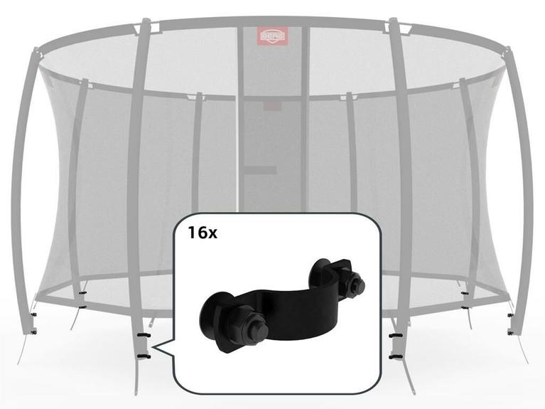 Safety Net Deluxe - Fasteners for 8 poles