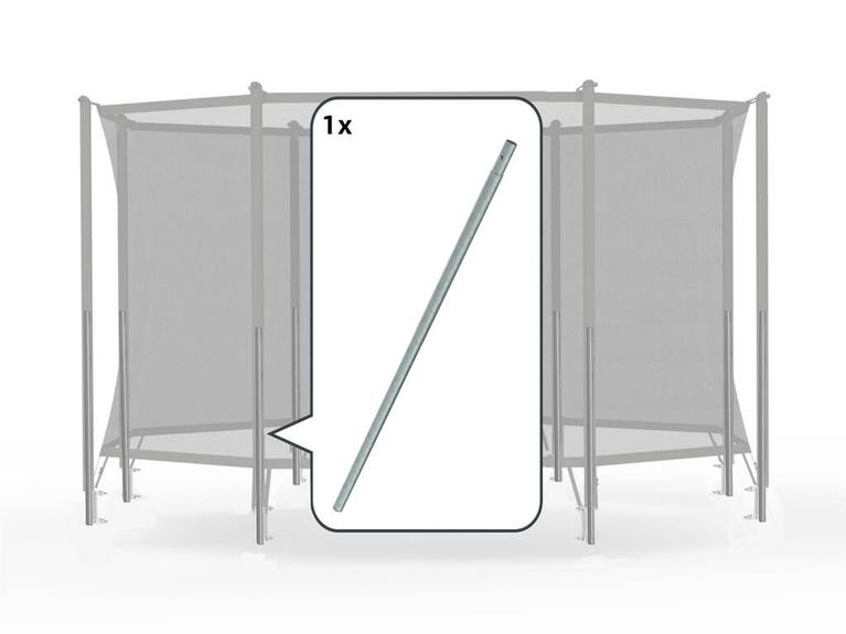 Sicherheitsnetz Comfort - Unteres Rohr + Federclip (108cm)