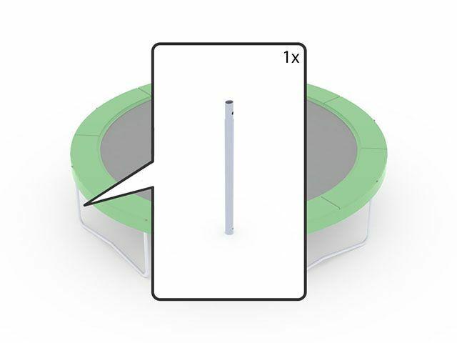 T-Series - Middle post 380 (12,5ft)-430 (14ft)