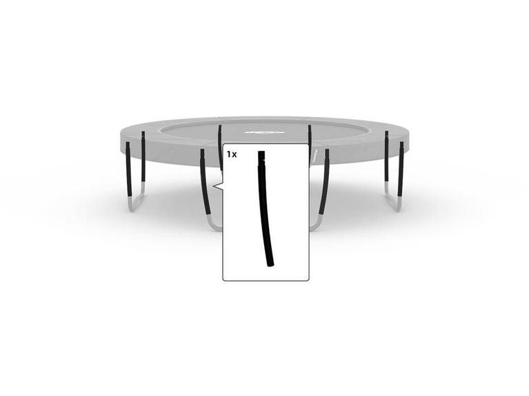 Champion/Elite - Middle post 270, (Curved,Black)