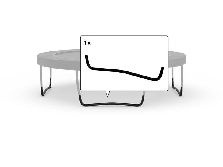 Champion/Elite - W-Leg 330, (Curved,Black)