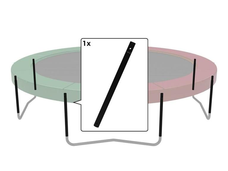 Elite+ - Middle post 330 (11ft) black