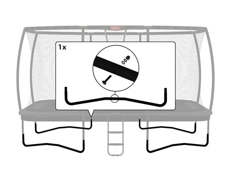 Ultim Champion - Cadre inférieur 410 (G+D, Incl. Visserie)
