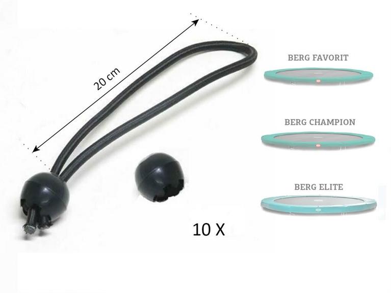 Elastiek voor beschermrand (10x)