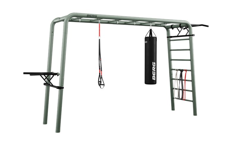 BERG PlayBase Large Green + Sports set