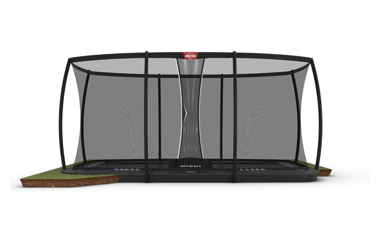 BERG Ultim Elite FlatGround 500 Grey + Safety Net DLX XL