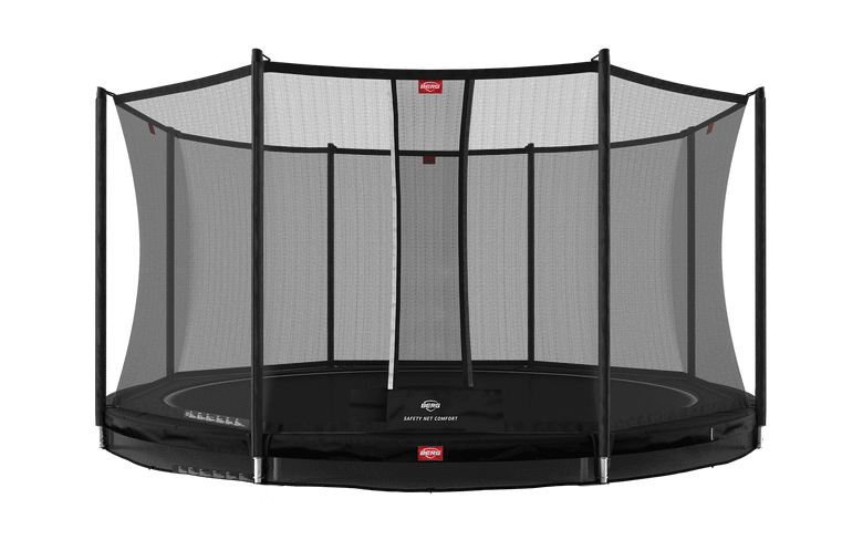 BERG Favorit InGround 380 Black + Safety Net Comfort