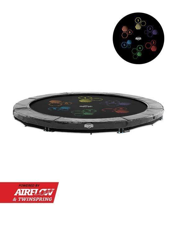 BERG SPORTS Elite InGround 430 Grey Levels