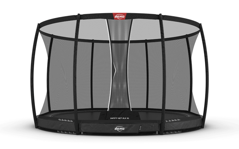 BERG Elite InGround 430 Grey + Safety Net DLX XL
