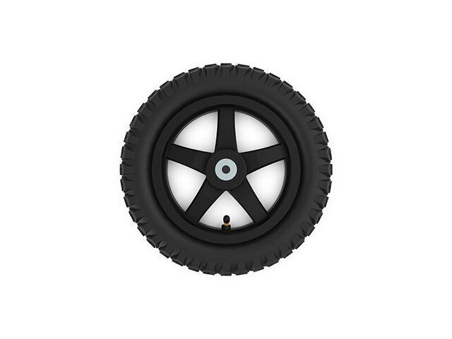 Wheel black 12.5x2.25-8 all terrain